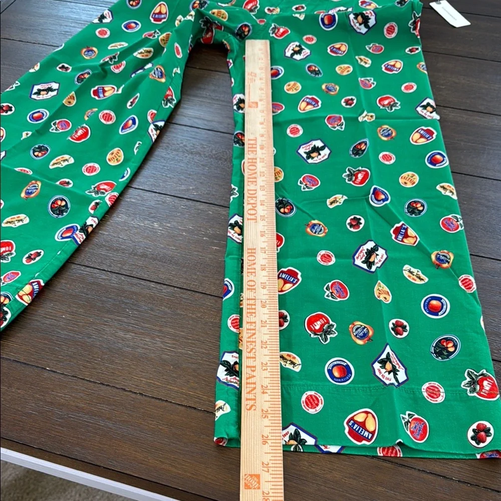 Anthropologie Maeve The Colette Cropped Wide-Leg Pants Size 29 - Picture 5 of 13